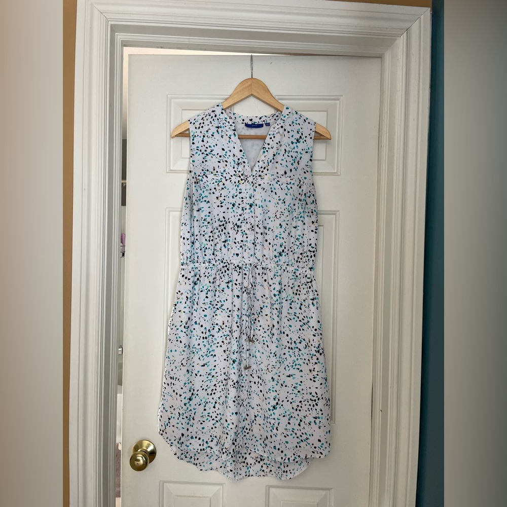 Multi color sleeveless dress
